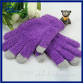 Yhao Fashionable Unisex Warm Winter Touch Screen Soft Microfiber Knit Gloves